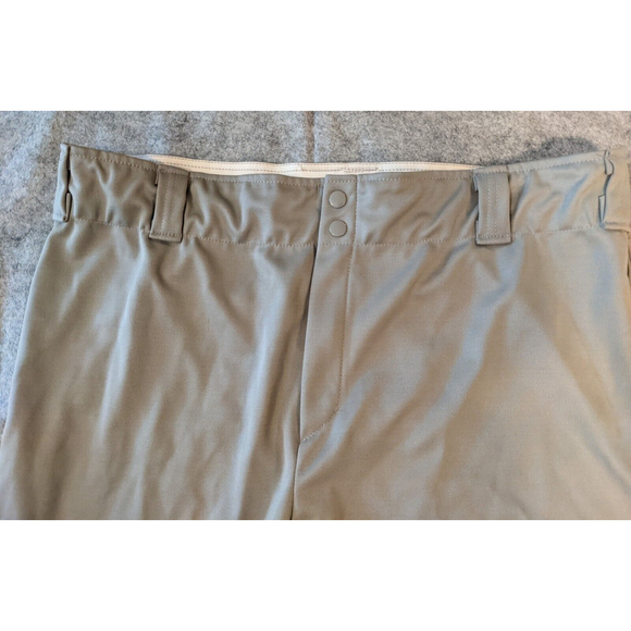 KROWN Baseball Softball Pants Men's XL Gray USA Knickers Stretch Waist Sports - Picture 6 of 12